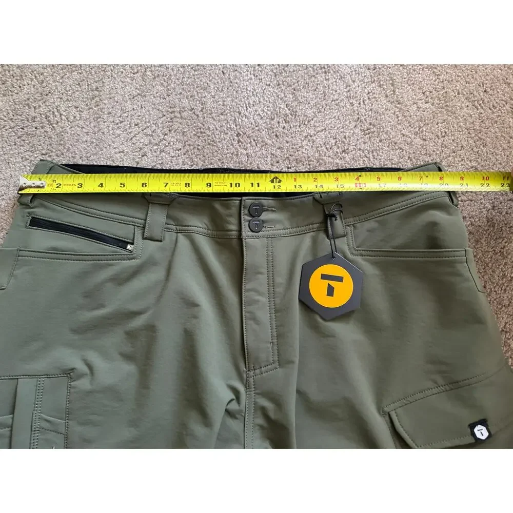 TrueWerk T2 Werkpant Cargo Workwear Pants Green Technical Performance Gorp